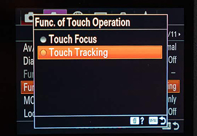 How to enable Touch Tracking